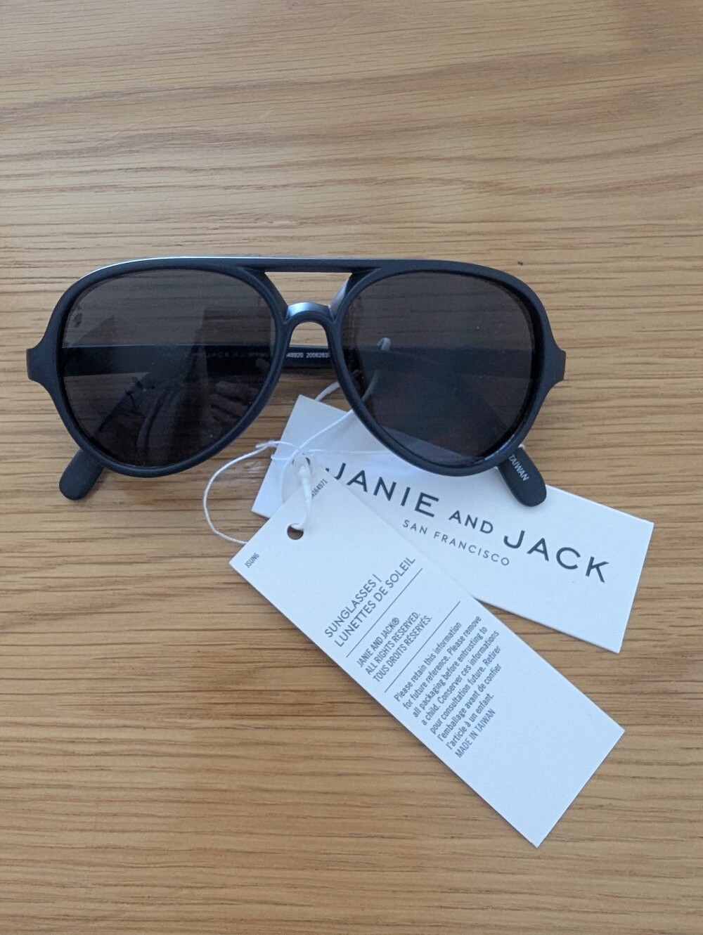 Janie & Jack Aviator Sunglasses
